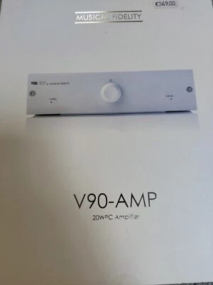 Musical Fidelity V90 AMP Silber Verstärker USB DAC - Bild 1 von 2