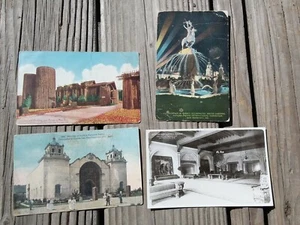 4 postales antiguas de 1915 Exposición Internacional Pan-Pac de San Francisco Feria Mundial - Imagen 1 de 2