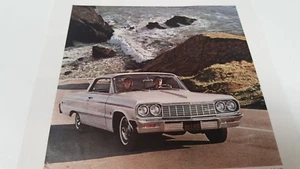 1964 CHEVROLET IMPALA SS COUPE Original Sales Advert - Bild 1 von 2