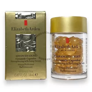 Elizabeth Arden Advanced Light Ceramide 30 Capsules Moisturizes Soothes Tightens - Picture 1 of 9