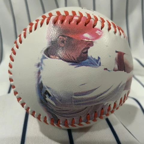 Max X Bar Mark McGwire Rawlings Souvenir Baseball Ball Cover
