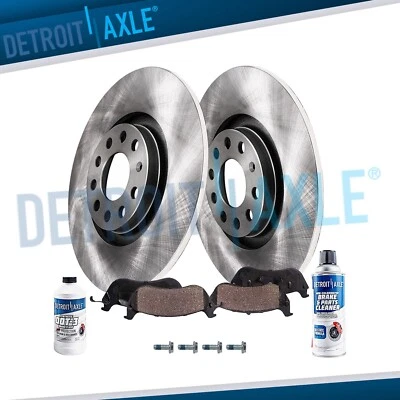 Rotores de freno de disco traseros de 272 mm pastillas de cerámica para VW GOLF GTI Passat 2015 2016-2018 Foto 1 de 4