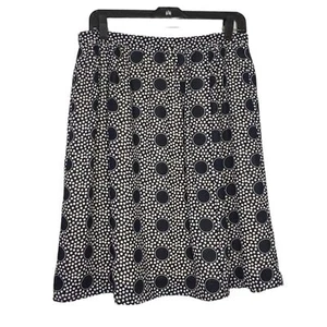 FALDA J.CREW AZUL MARINO DOBLE PUNTO HASTA LA RODILLA CON BOLSILLOS 6 - Imagen 1 de 16
