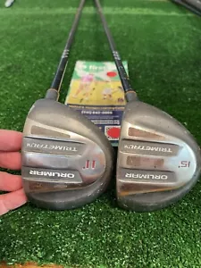 Orlimar Trimetal Driver and 3 Woods Set Firm Graphite Shafts - Picture 1 of 9