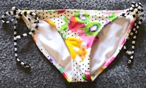 XHILDRATION Swim. SzS. Multi-Color Bikini Bottom. SideTies. Fully Line/Women/Jrs - Picture 1 of 5