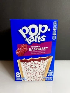 🟢 Brandneu Exklusive Kellogg's Pop Tarts Frosted Raspberry Flavored (8ct) - Bild 1 von 2