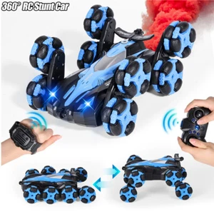 2,4 GHz Gestensensor RC Stunt Car 8WD 360° mit Licht Musik und Spray - Bild 1 von 21