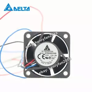 Delta Fan EFB0405VHD DC 5V 0.50A 40*40*20MM 3pin Server Cooling Fan Ball Bearing - Picture 1 of 6