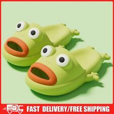 Soft Frog Slippers Thick Platform Flip Flops Breathable for Indoor Home Bathroom