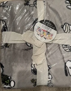 Peanuts Halloween Mummy Fleece Throw Blanket 55 x70" Berkshire Blanket - Picture 1 of 2