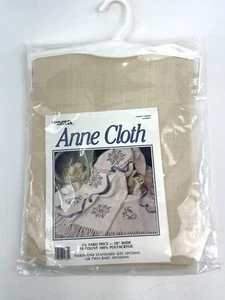 Leisure Arts Anne Cloth 11630 IVORY 1 1/4 Yards 58” Wide 18 Count Afghan Fabric - Picture 1 of 4