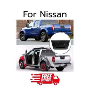 FIT NISSAN FRONTIER NAVARA 2005-2014 D40 TAILGATE REAR DOOR HANDLE MATTE BLACK - Foto 1 di 5