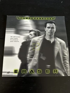 Eraser 12” Laserdisc Widescreen Edition Arnold Schwarzenegger - Picture 1 of 6