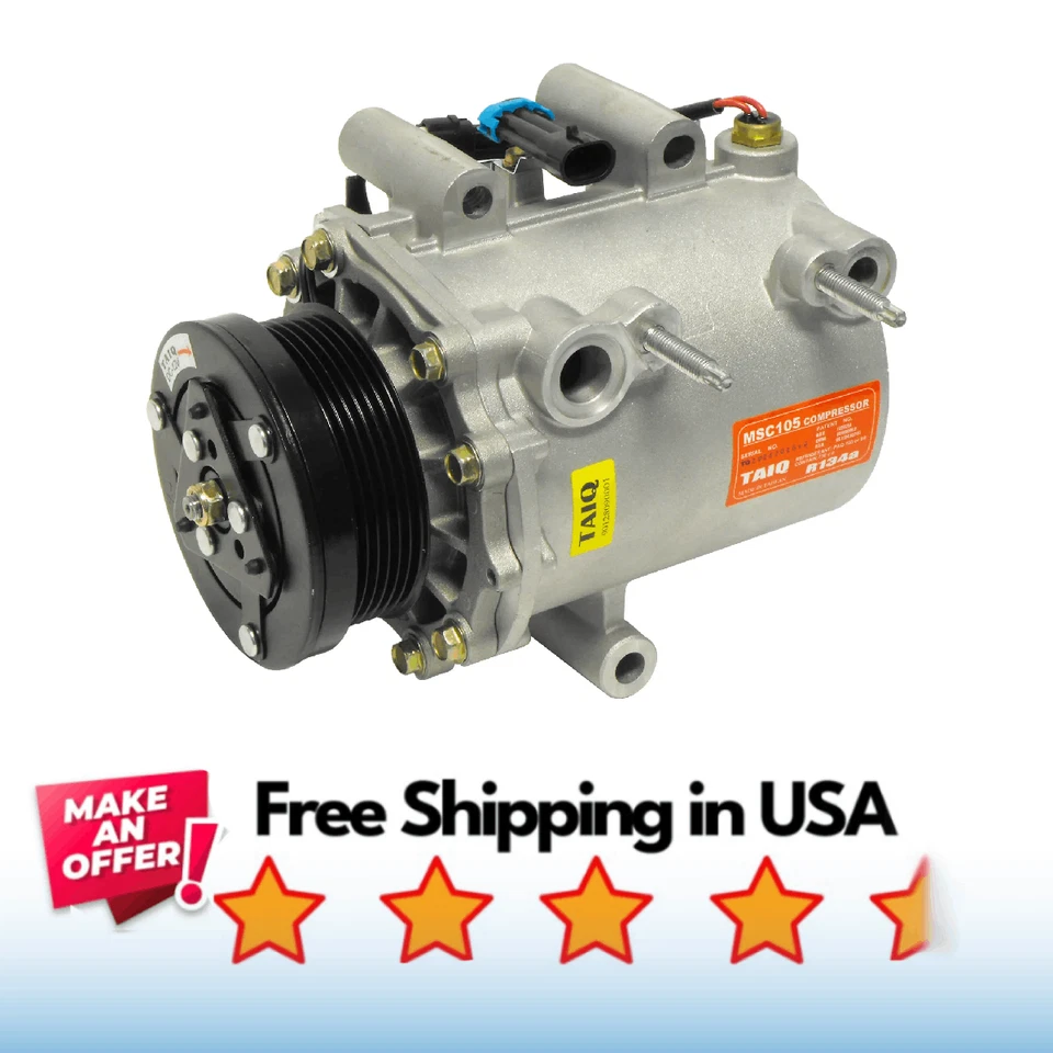 Compressor A/C Fit Pontiac Montana 2001-2005 - Image 1 of 1