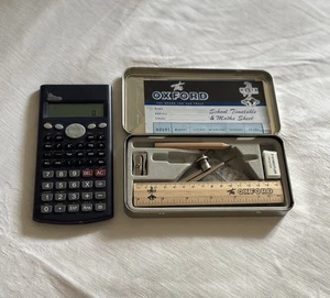 The Oxford Stationary Set & Calculator, Great condition open to offers - Picture 1 of 5