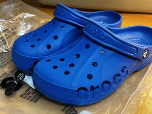 NEW CROCS Unisex Men's and Women's Shoes BAYA Clogs Slip On Bright Cobalt M5/W7 - Picture 1 of 7