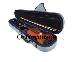Eastar EVA-1 Full-Size 4/4 Violin Set For Beginner Student with Hard Case, - Picture 1 of 20