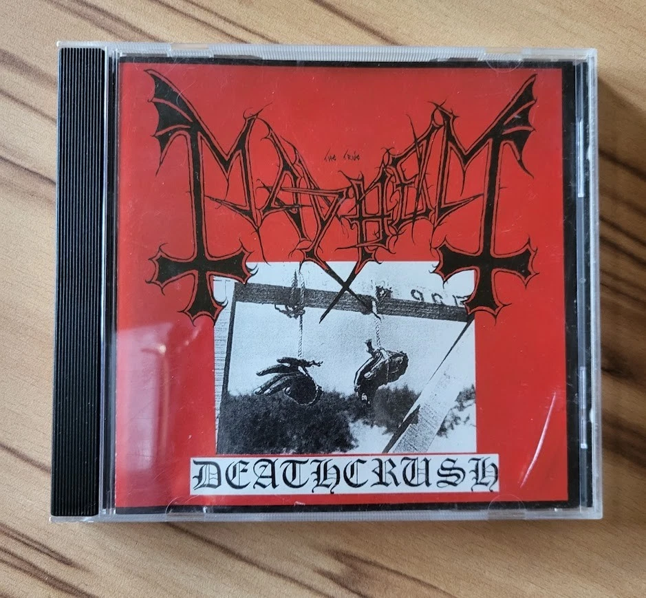 MAYHEM - Deathcrush von 1994, 1993 Version, Anti Mosh 003  - Bild 1 von 3