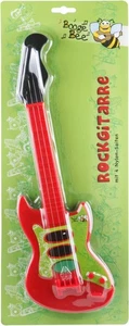 Boogie Bee Rockgitarre, rot, Länge ca. 40 cm, Kinderinstrument, ab 3 Jahren - Bild 1 von 1