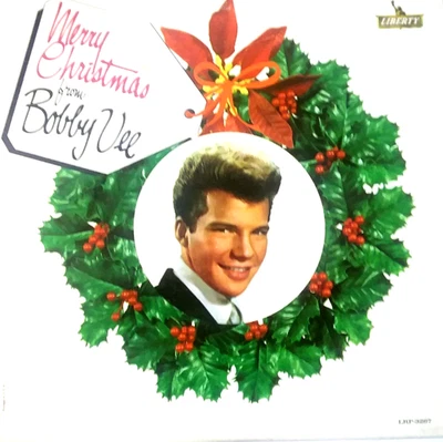 BOBBY VEE- Merry Christmas From Bobby Vee- Vinyl LP LRP-3267 MONO NM- - Image 1 of 4