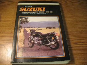 CLYMER MOTORCYCLE SERVICE & REPAIR MANUAL M376 SUZUKI GS 850-1100 (ISC-1143) - Bild 1 von 6