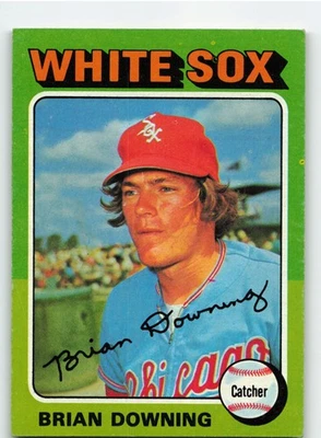1975 Topps #422 Brian Downing - Chicago White Sox **Set Break** - Image 1 of 2
