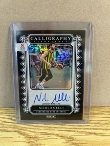 Firmas de caligrafía Crown Royale Euroliga 2024-25 NICOLO MELLI AUTO - Imagen 1 de 2