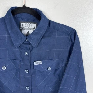 Dixxon Flannel Co Leatherneck Button Down Damen Größe Small blau weiß gestreift - Bild 1 von 4