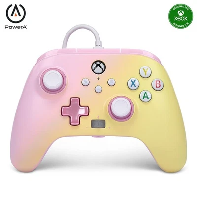 PowerA Enhanced Wired Controller for Xbox Series X S - Pink Lemonade - Image 1 of 4