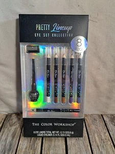 Pretty Lineup Eye Set Collezione 8pz The Color Workshop Markwins Beauty #4105LB - Foto 1 di 7