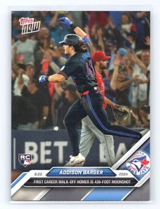 2024 Topps Now #582 Addison Barger - Picture 1 of 2