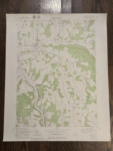 MCGRAW NY - Mapa de Servicio Geológico de Estados Unidos - 1955 revisado 1979 - 22x27 - Cortland - Imagen 1 de 9