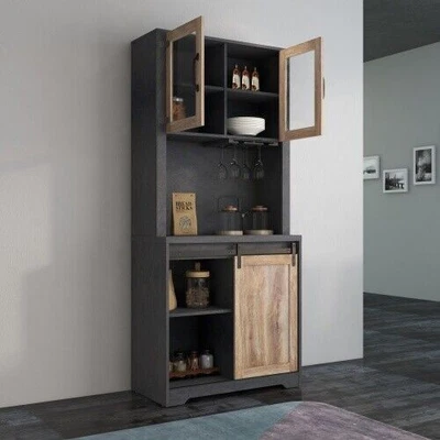 Versatile Storage Wine Cabinet for living room, dining room - Image 1 of 4