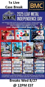 Mike Schmidt 2025 Leaf Independence Day Multi-Sport 1x Case Break #9 - Picture 1 of 1