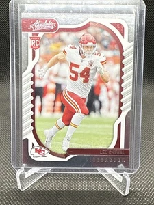 Panini Absolute 2022 - Rookies Leo Chenal #183 (RC) - Imagen 1 de 2