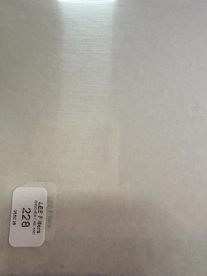 Lee Filters 228 Brushed Silk Lighting Gel Sheet - Image 1 of 1