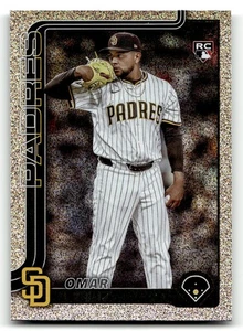 2025 Topps Update Omar Cruz #US90 Sandglitter RC Pittsburgh Pirates - Bild 1 von 2