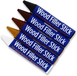 10 Stück Möbel & Holzboden Ausbesserungsstifte Kratzer Reparatur Füller Sticks Oberfläche - Bild 1 von 5