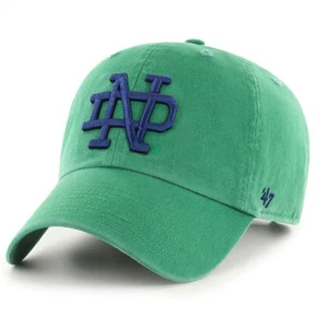 Notre Dame Fighting Irish 47 Brand Clean Up Adjustable Hat - Green - Vintage ND - Bild 1 von 1