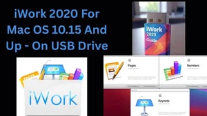 iWork 2020 Pages Numbers And Keynote USB Installer For Mac OS X - Picture 1 of 5