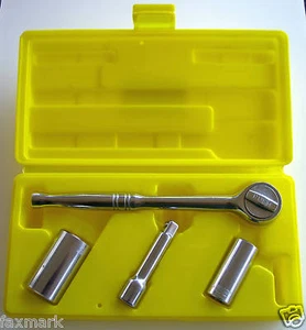 Autogrip Automatic 4 Stk. Steckschlüsselsatz Nagelneu 90er Jahre - Bild 1 von 5