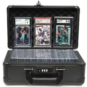 40+ 1 ROW Psa Graded Card Storage Box Graded Card Case Psa Slab Case per Grad... - Foto 1 di 7