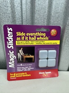 Magic Sliders Square Slider 15/16" 08024 8 Pieces - Picture 1 of 8