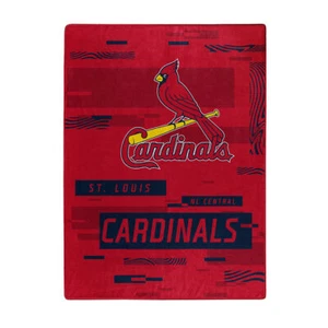 St. Louis Cardinals Blanket 60x80 Raschel Digitize Design - Picture 1 of 1