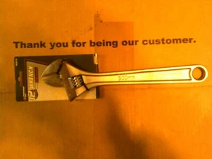 1 Of Performance Tool Part # W30712  12" Adjustable Wrench - Picture 1 of 1