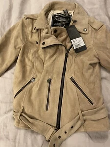 MATCHLESS ELISABETH BLOUSON LADY NATURAL SIZE XS - Picture 1 of 12