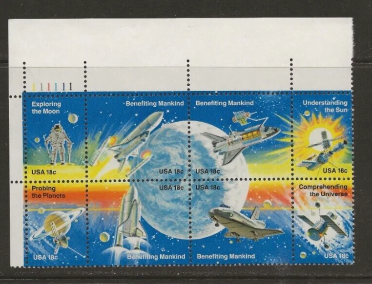 US Scotts #1919a Plate Block Fine /Very Fine MNH Cat. Value $3.00        #463x - Image 1 of 1