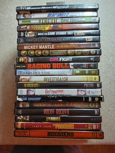 Sports lot of 20 DVDs in VGC preowned see pics lot#427 - Picture 1 of 3