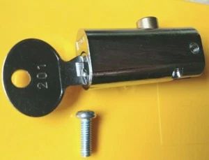 M-S 201 Cash Drawer Lock & Key Set for MS EP-125 EP-127 & Fits NCR 2168-K006 - Picture 1 of 6