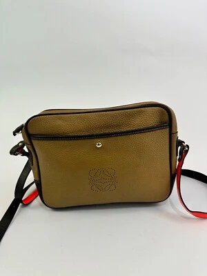 Loewe Brown Amazona Leather Crossbody Bag Beige - Image 1 of 4